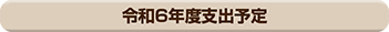 令和6年度支出予定